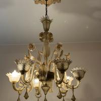 Murano  foglia oro 24kt inglobata  a caldo