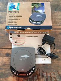 RoadStar PCD-9009 Vintage Retro CD Portatile
