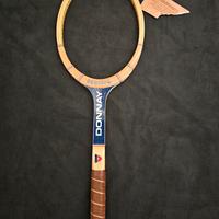 Racchetta  tennis in legno Donnay Country anni '70