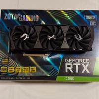 Scheda video Gaming RTX 3080 10gb Zotac trinity OC