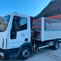 IVECO 75E18 Gru e Ribaltabile