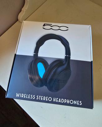 CUFFIE STEREO WIRELESS FIAT 500