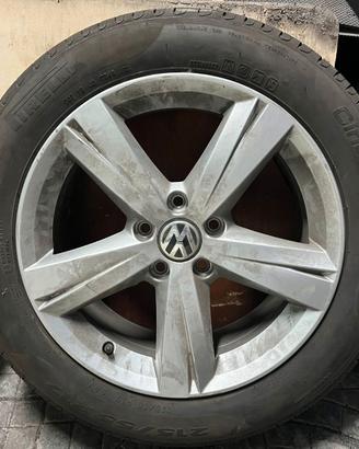 4 CERCHI IN LEGA + GOMME VOLKSWAGEN 215/65 R17