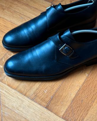Scarpa uomo Ferragamo monkstrap  tg.45 nuova