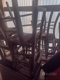 sedie vecchie