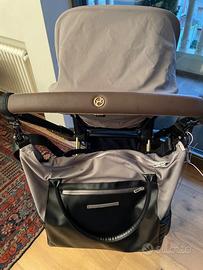 Borsa Shopper Cybex Platinum, colore Mirage Grey