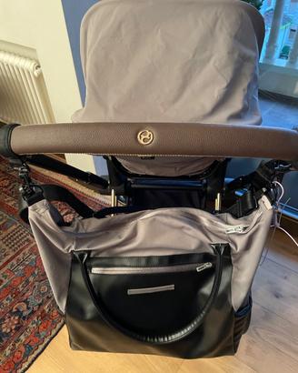 Borsa Shopper Cybex Platinum, colore Mirage Grey