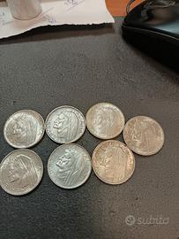 500 lire argento dante