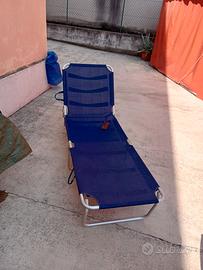 lettino prendisole portatile