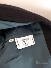 Giacca blazer blu Valentino pura lana vintage