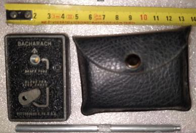 Misura tiraggio camino Bacharach draftrite