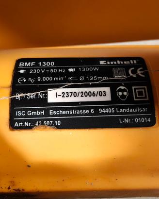 SCANALATORE X MURO EINHELL BMF-1300