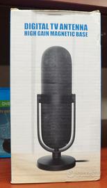 Antenna TV digitale con base magnetica