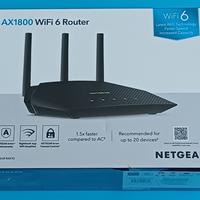 Router WiFi 6 NETGEAR RAX10 AX1800 - NUOVO SIGILLA