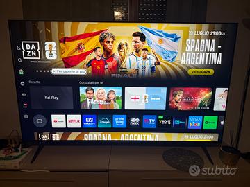 tv HiSense 85 pollici