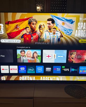 tv HiSense 85 pollici