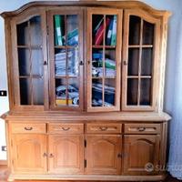 Credenza completa rovere massiccio