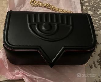 Borsa Eyelike Big nera Chiara Ferragni