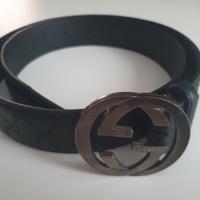 Cintura Gucci nera