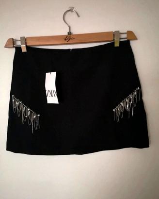 minigonna zara elegante 