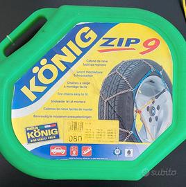 Catene Neve 9mm König Zip 9 - Misura 080