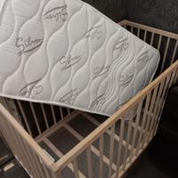 culla ikea con materasso 