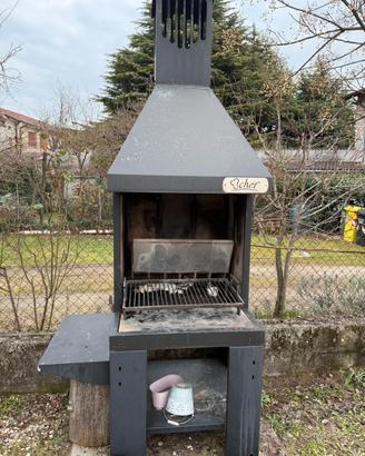 Barbecue a legna chef