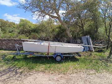 BARCA A VELA TRIDENTE X16 + MOTORE MARINER