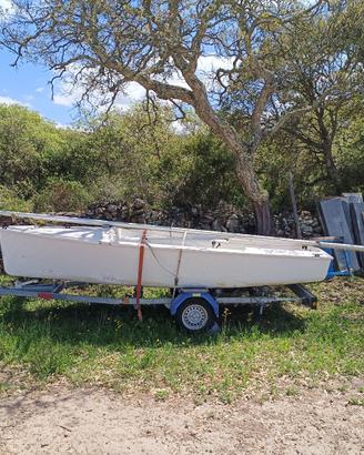 BARCA A VELA TRIDENTE X16 + MOTORE MARINER