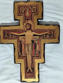 Crocifisso di San Damiano in legno