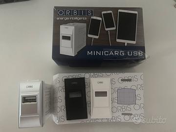 Presa USB da incasso Orbis nuovo con scatola