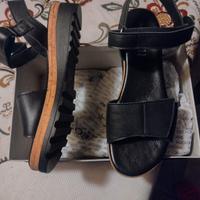 sandali neri e sughero,nuovi n. 40