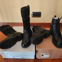 stivali e stivaletti invernali nere taglia 34