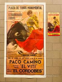 Manifesto anni 60 Plaza de toros