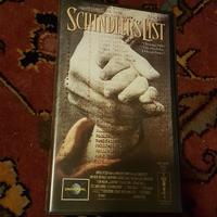 Schindler's List - VHS Cassetta Film ORIGINALE