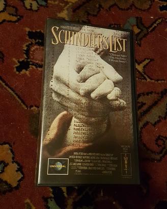 Schindler's List - VHS Cassetta Film ORIGINALE