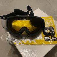 Maschera Sci/Snwboard lente gialla