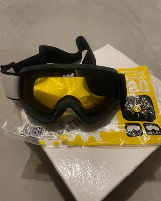 Maschera Sci/Snwboard lente gialla