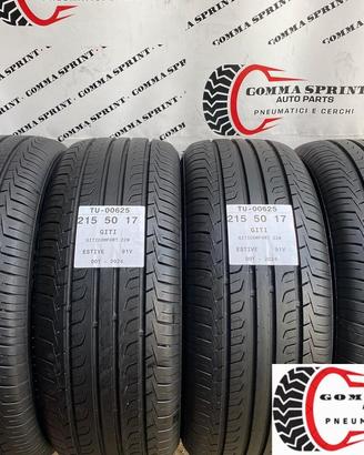 4 PNEUMATICI 215/50 R17 GITI ESTIVE KM0