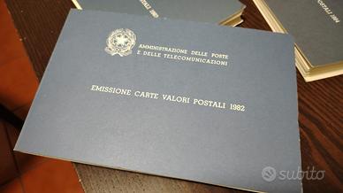 Francobolli emissioni Postali 1978 - 1988
