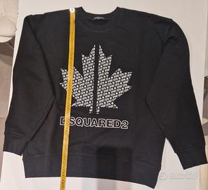 Maglione nero Dsquares2 tg 16 y