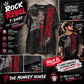 T shirt Rock Rebel tg.Xl
