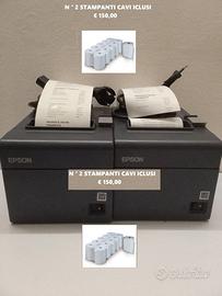 Stampante  Epson Termica TM-T20 USB N° 2 STAMPANTI