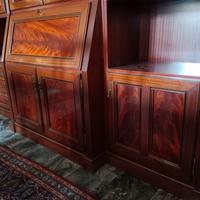 Credenza in piuma di mogano 