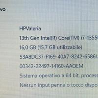 Notebook nuovo appena acquistato