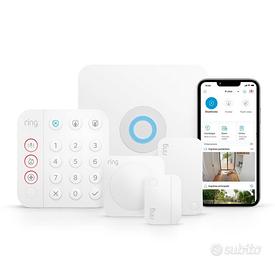 Kit Allarme Ring 2gen sensori movimento e apertur