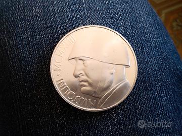 Moneta commemorativa mussolini, da 5 euro e' rara