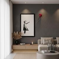 Installazione ispirata a Banksy