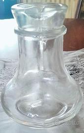 Fiaschetta in vetro  non presenta difetti,capacità