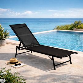 lettino spiaggia nuovo mai usato 